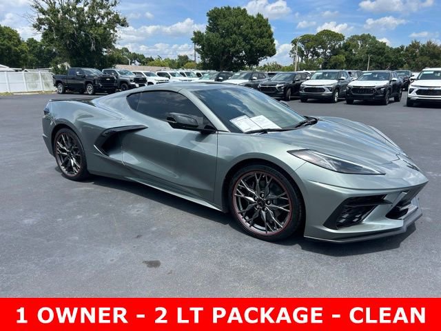 Certified 2024 Chevrolet Corvette Stingray Preferred Cpe w/ Stealth Interior Trim Package RWD video 1