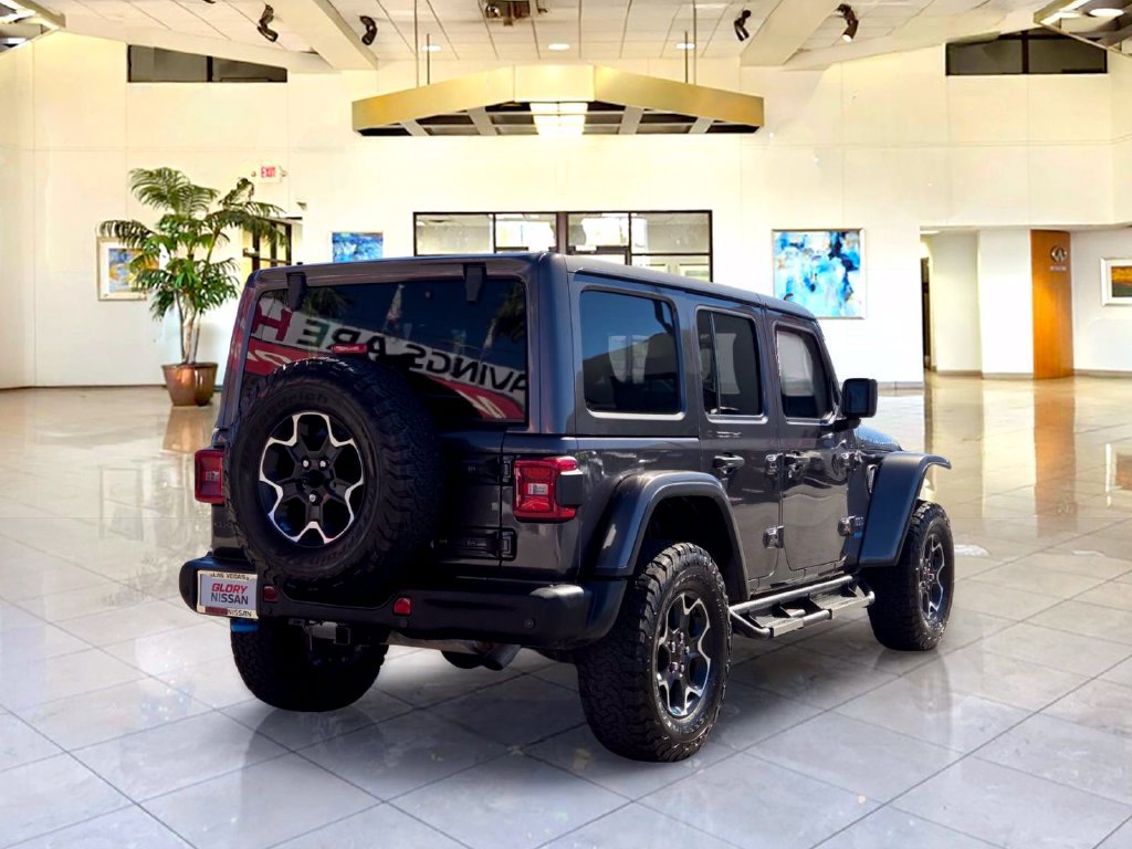 Used 2022 Jeep Wrangler Unlimited Rubicon 4xe w/ Steel Bumper Group AWD/4WD image 5