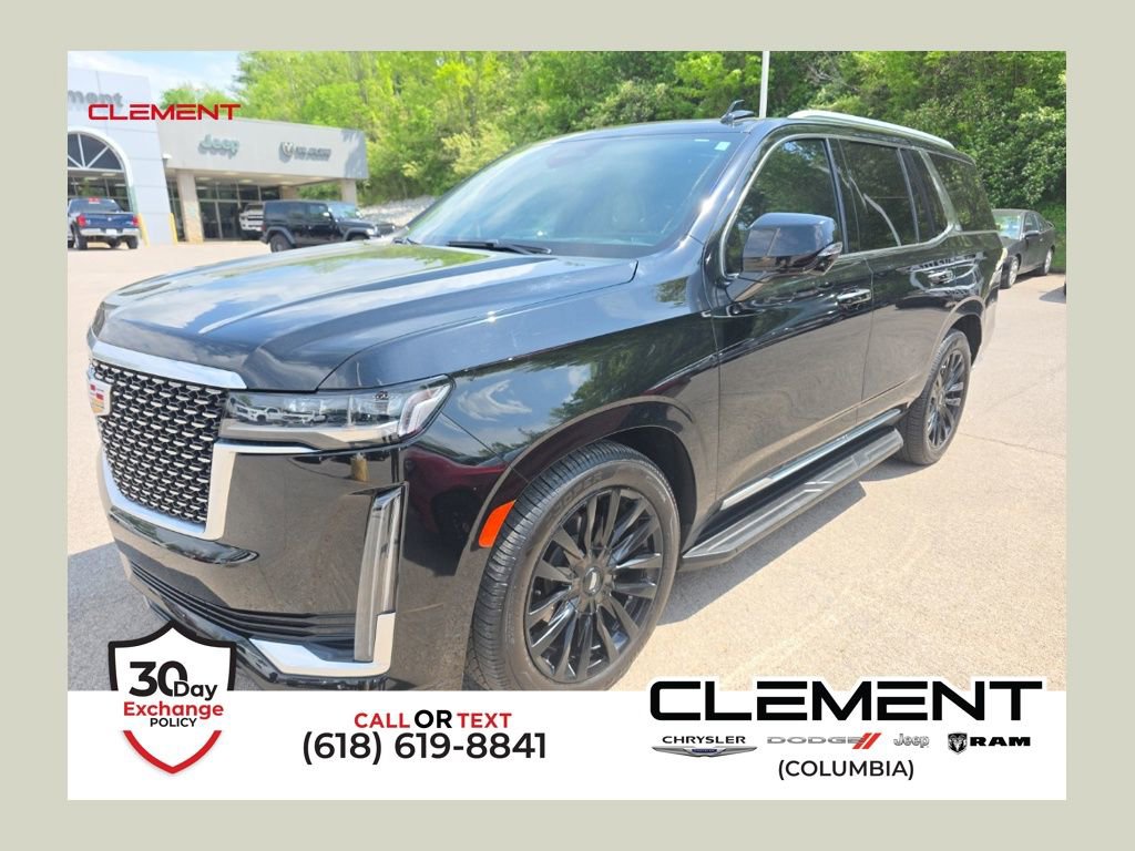 Used 2021 Cadillac Escalade Premium Luxury w/ Driver Assist Tech Package