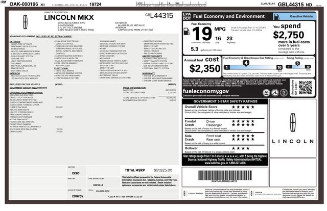 Used 2016 Lincoln MKX Reserve w/ Technology Package AWD/4WD image 39