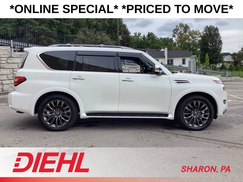 Used 2023 Nissan Armada Platinum w/ Captain's Chairs Package AWD/4WD image 8