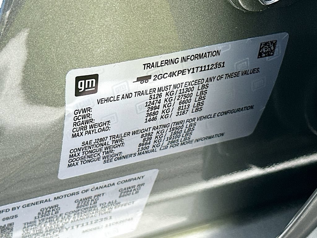 New 2026 Chevrolet Silverado 2500 LTZ w/ LTZ Plus Package AWD/4WD image 35