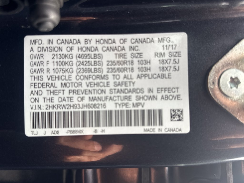 Used 2018 Honda CR-V Touring image 40