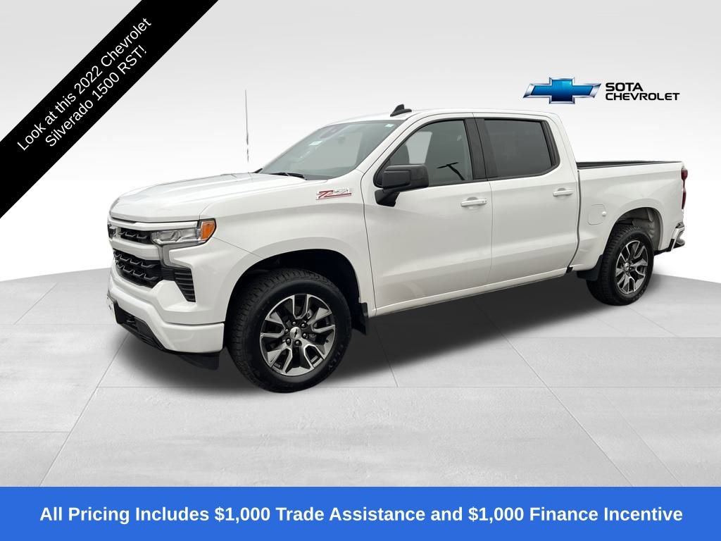 Used 2022 Chevrolet Silverado 1500 RST w/ Z71 Off-Road Package