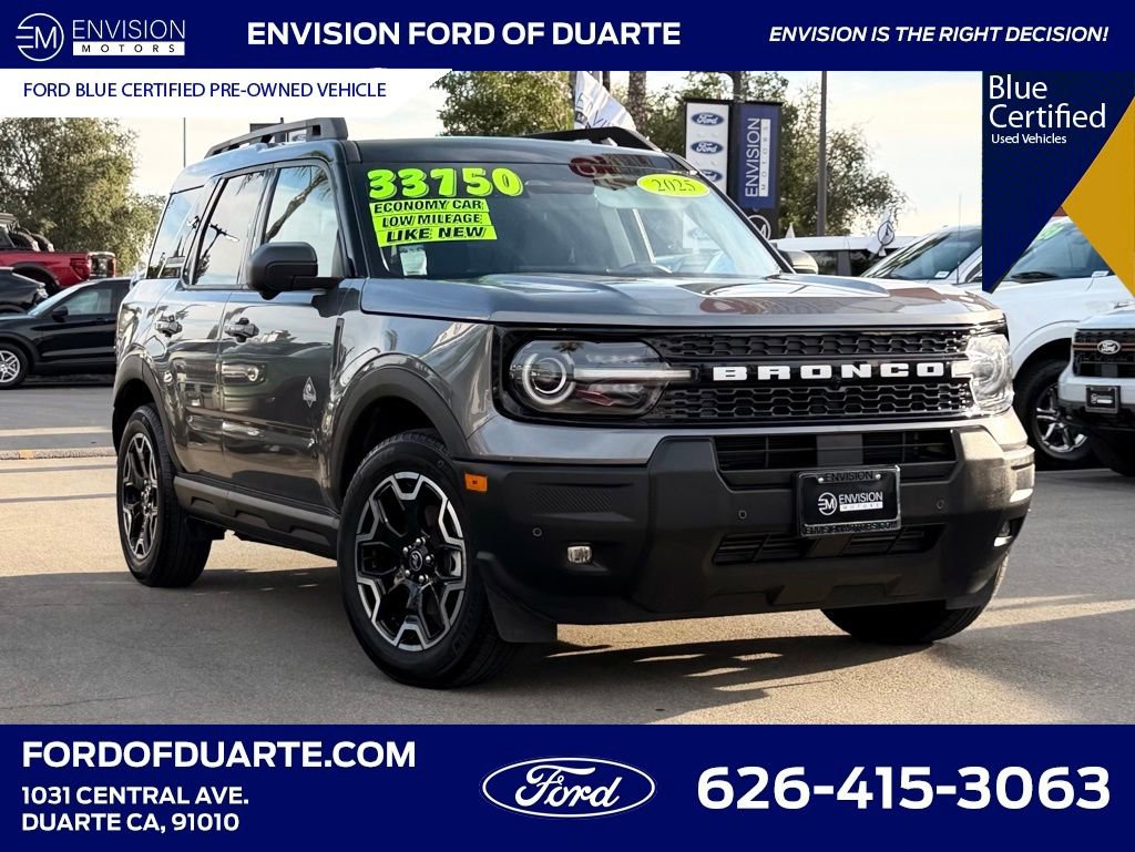 Certified 2025 Ford Bronco Sport Outer Banks w/ Outer Banks Tech Package+