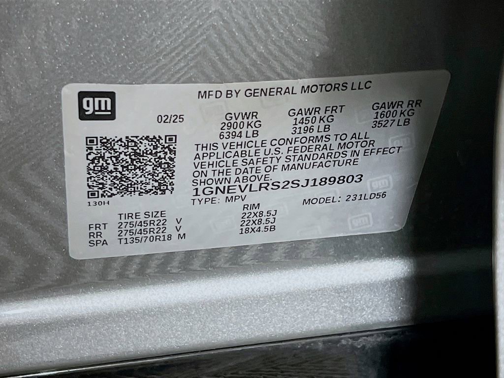 Used 2025 Chevrolet Traverse RS w/ LPO, Floor Liner Package AWD/4WD image 35