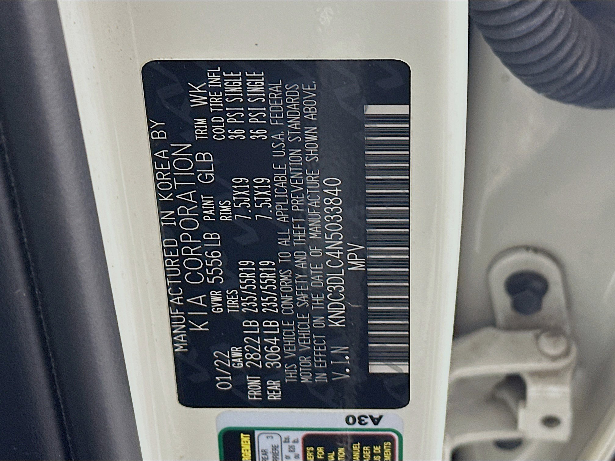 Used 2022 Kia EV6 Wind image 12