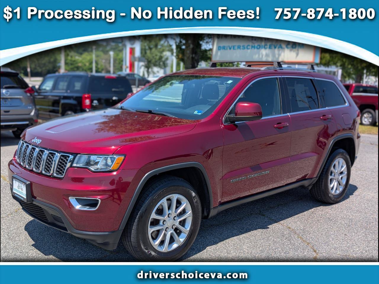 Used 2021 Jeep Grand Cherokee Laredo