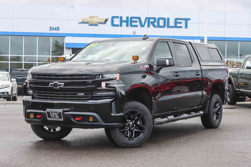 Used 2020 Chevrolet Silverado 1500 LT Trail Boss w/ Midnight Edition image 1