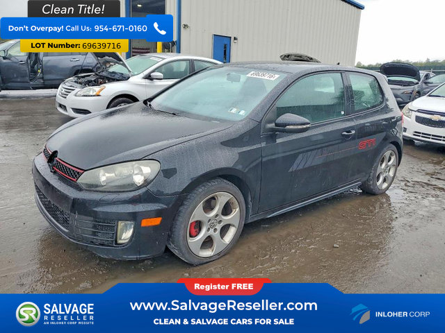 Used 2010 Volkswagen GTI 2-Door FWD image 1