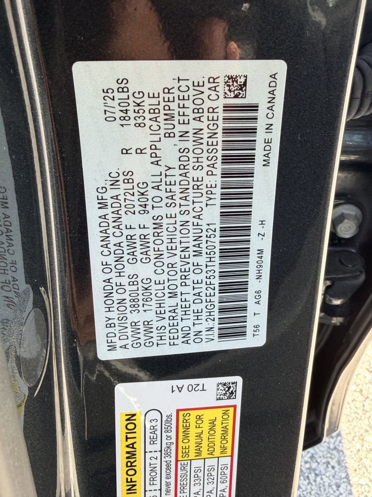 Used 2026 Honda Civic Sport image 32