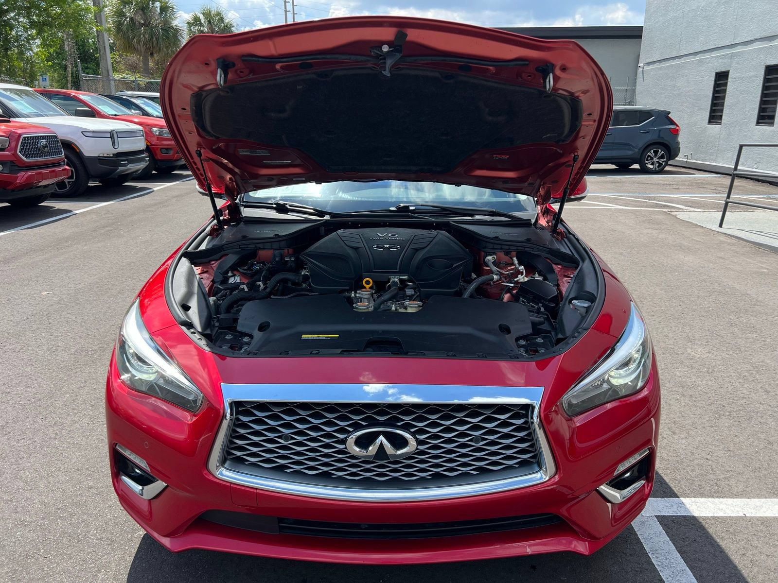 Used 2022 INFINITI Q50 Luxe w/ Cargo Package AWD/4WD image 19