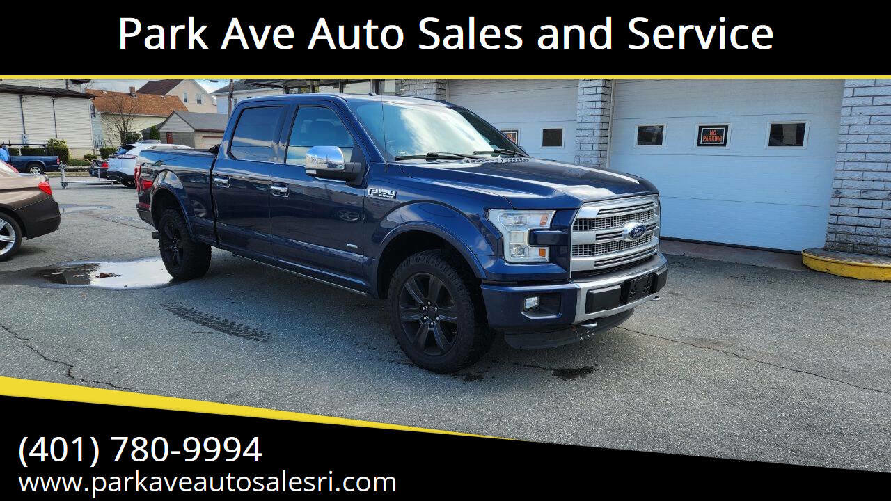 Used 2015 Ford F150 Platinum w/ Trailer Tow Package image 1