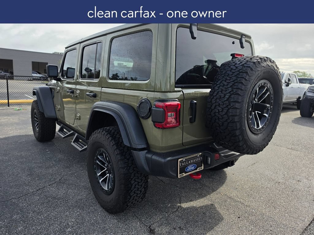 Used 2025 Jeep Wrangler Unlimited Rubicon w/ XTREMEE 35" Tire Package AWD/4WD image 2