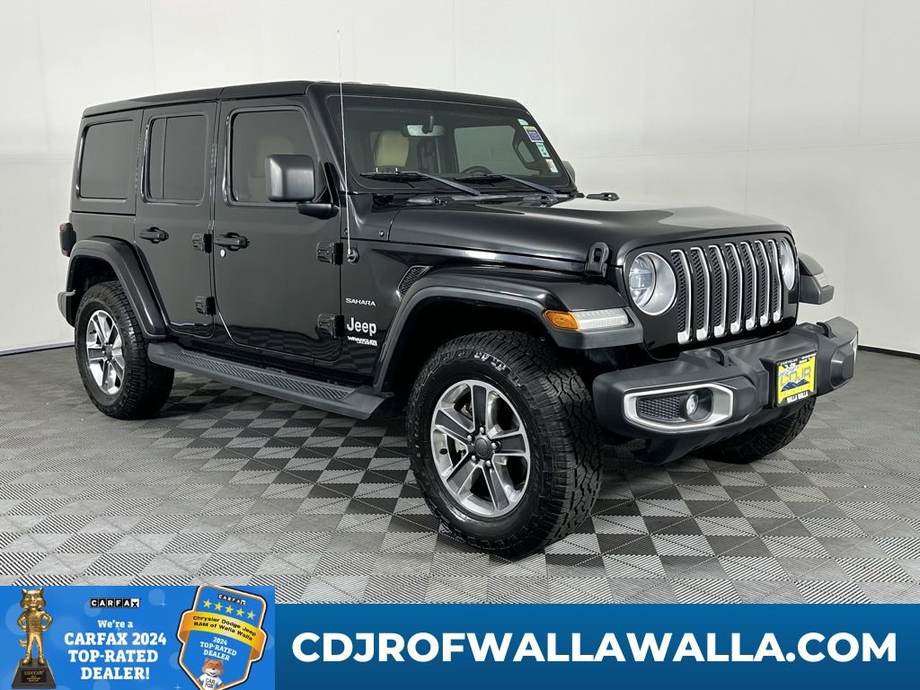 Used 2018 Jeep Wrangler Unlimited Sahara