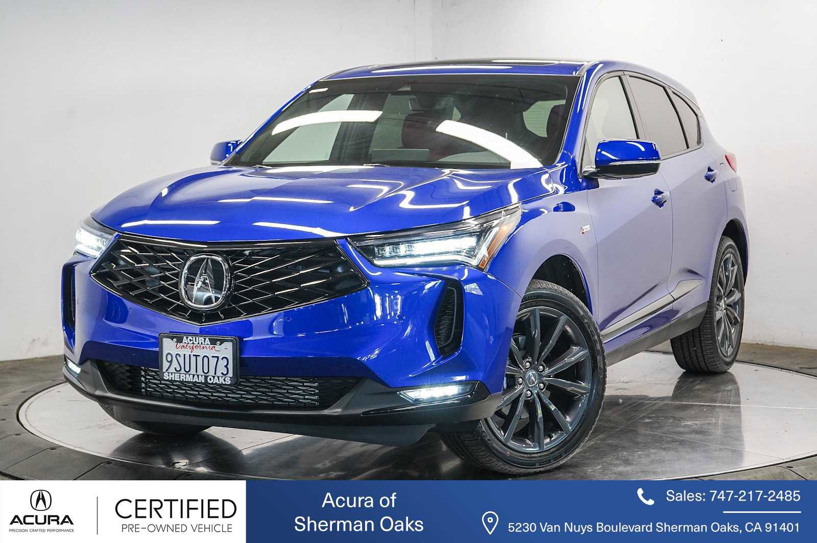 Certified 2025 Acura RDX A-Spec