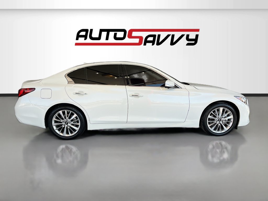 Used 2024 INFINITI Q50 Luxe w/ Cargo Package RWD image 8