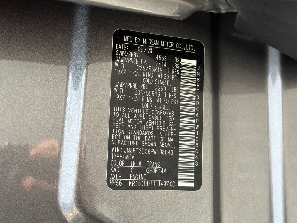 Used 2023 Nissan Rogue Platinum w/ Platinum Premium Package FWD image 35