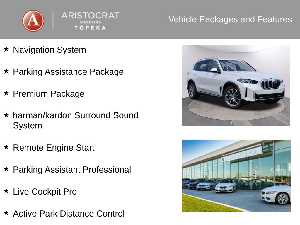 New 2026 BMW X5 xDrive40i w/ Premium Package image 4