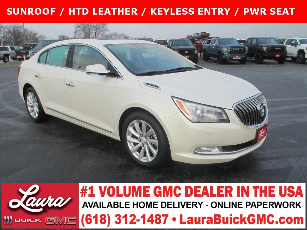 Used 2014 Buick LaCrosse Leather w/ Driver Confidence Package