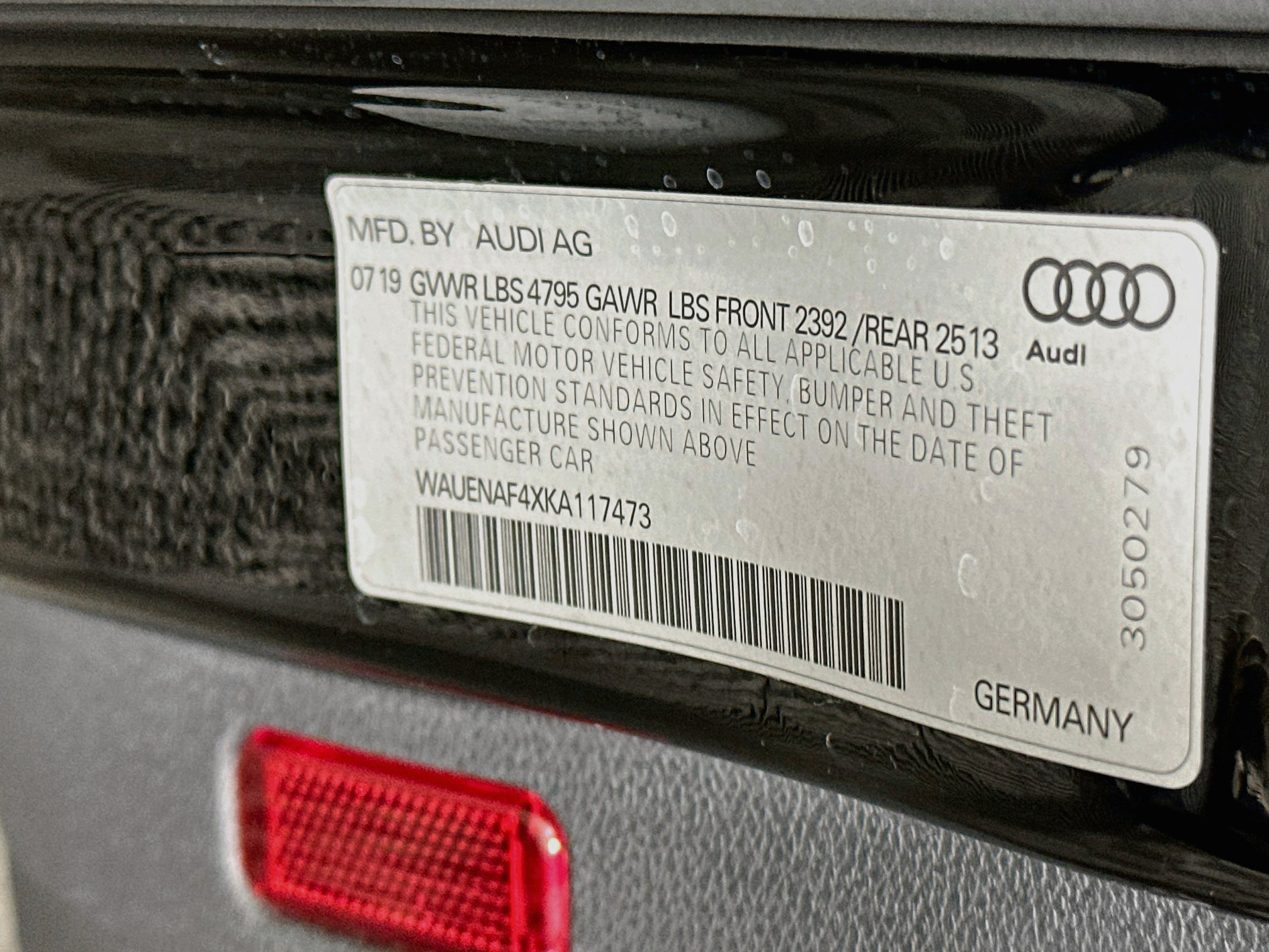 Used 2019 Audi A4 2.0T Premium Plus w/ Premium Plus Package AWD/4WD image 12