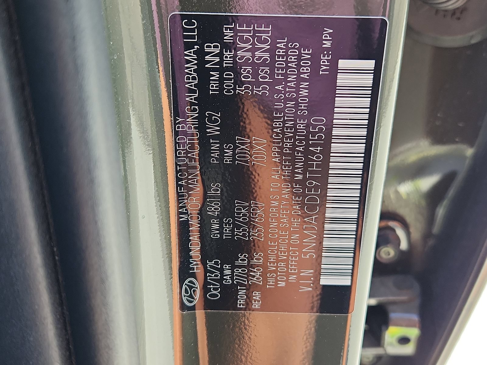 Certified 2026 Hyundai Tucson SE AWD/4WD image 18