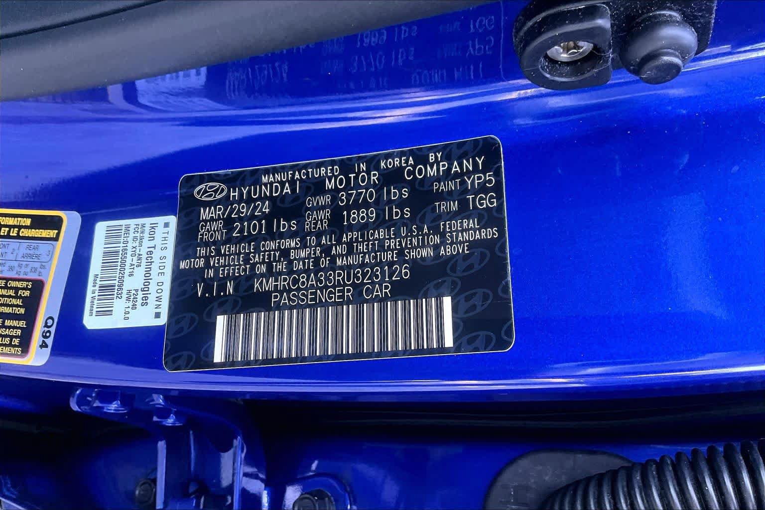 Used 2024 Hyundai Venue SEL FWD image 34