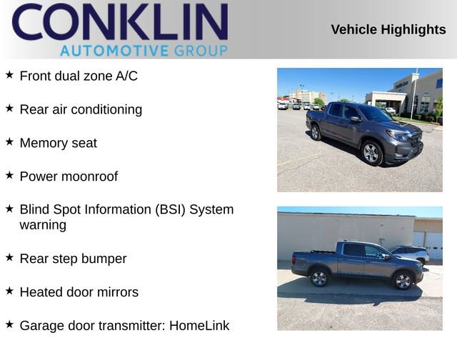 Used 2025 Honda Ridgeline RTL image 2