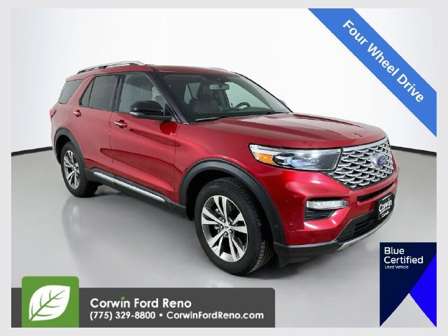 Certified 2020 Ford Explorer Platinum w/ Premium Technology Package