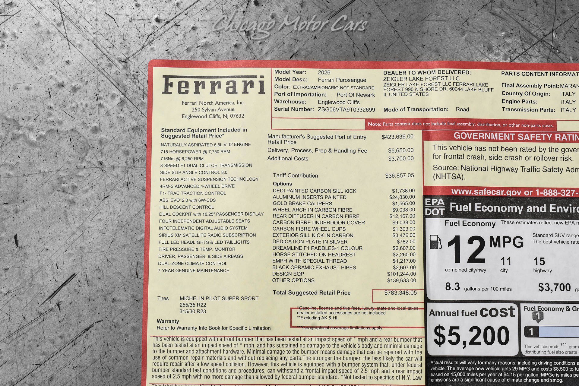 Used 2026 Ferrari Purosangue AWD/4WD image 70