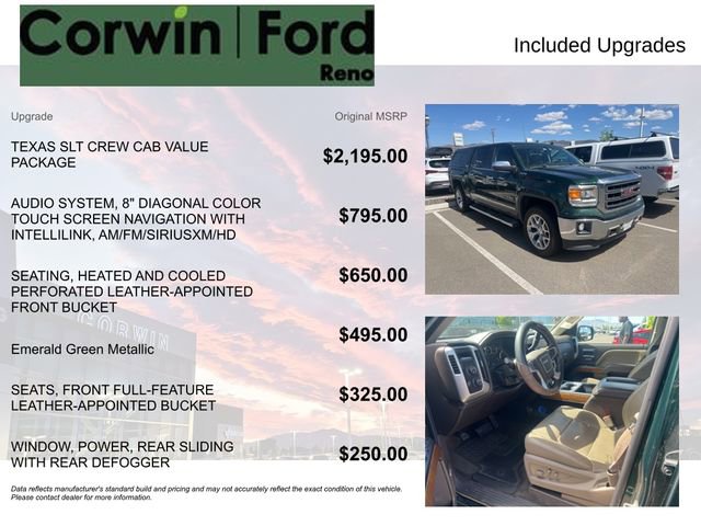 Used 2014 GMC Sierra 1500 SLT AWD/4WD image 8