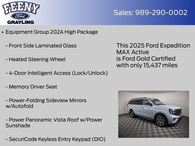Certified 2025 Ford Expedition Max Active image 18