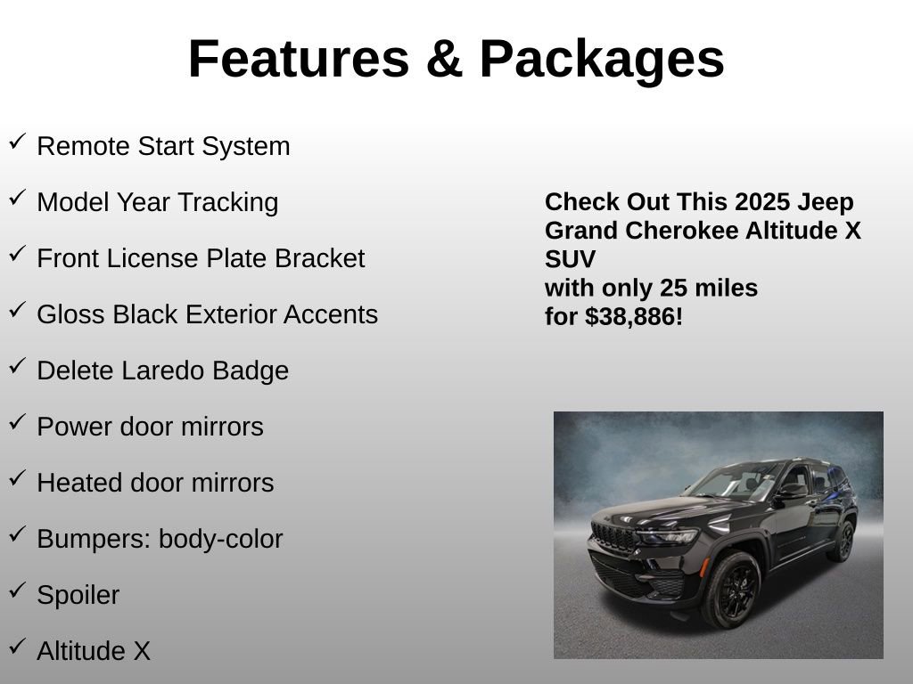 Used 2025 Jeep Grand Cherokee Altitude image 21