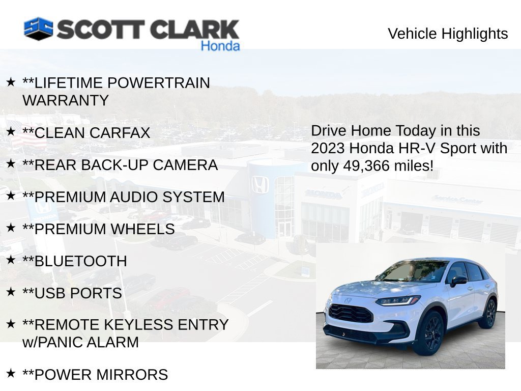 Used 2023 Honda HR-V Sport image 11