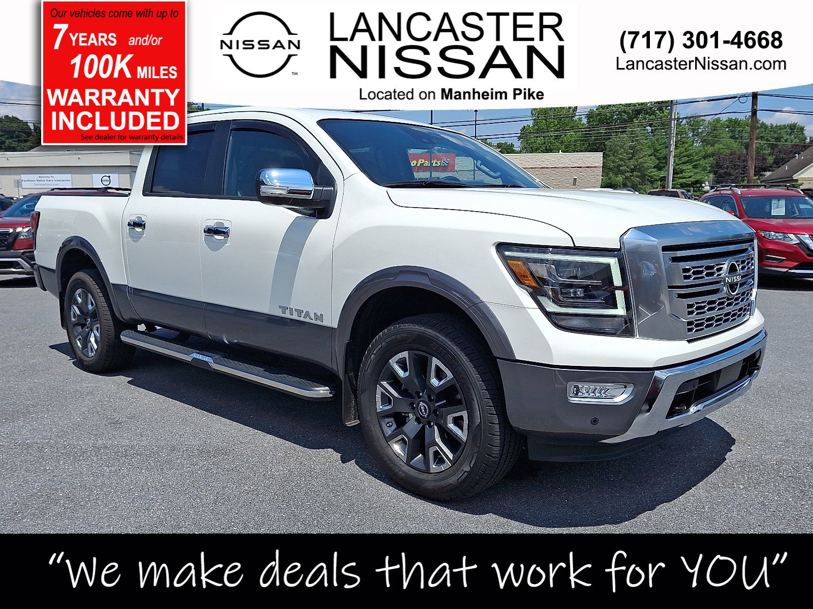 Used 2024 Nissan Titan Platinum Reserve w/ Moonroof Package