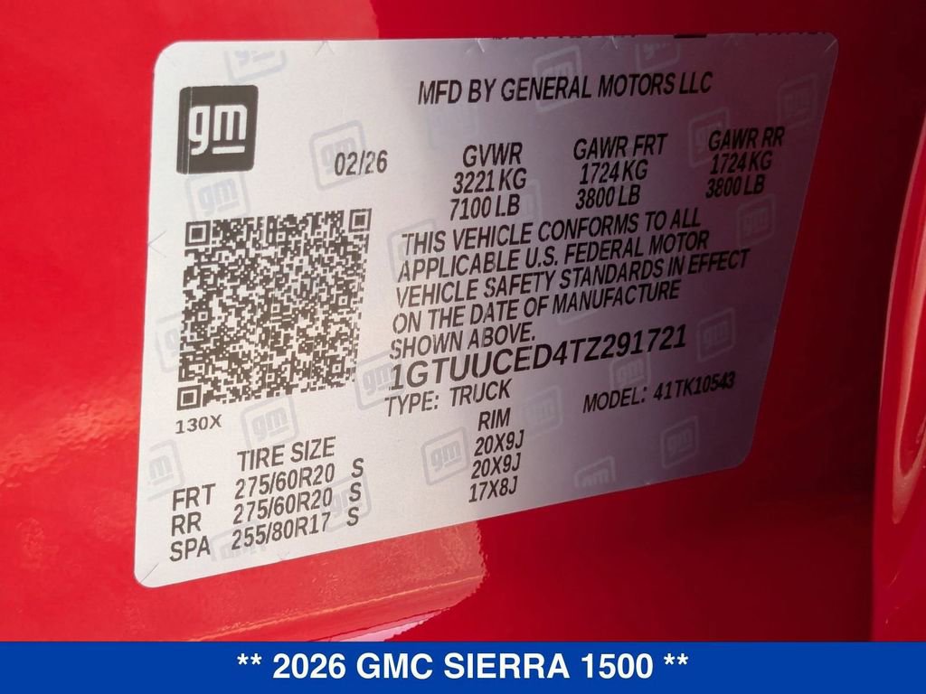 New 2026 GMC Sierra 1500 Elevation image 37
