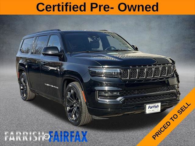 Certified 2024 Jeep Grand Wagoneer L Series II w/ Quick Order Packagew 28T