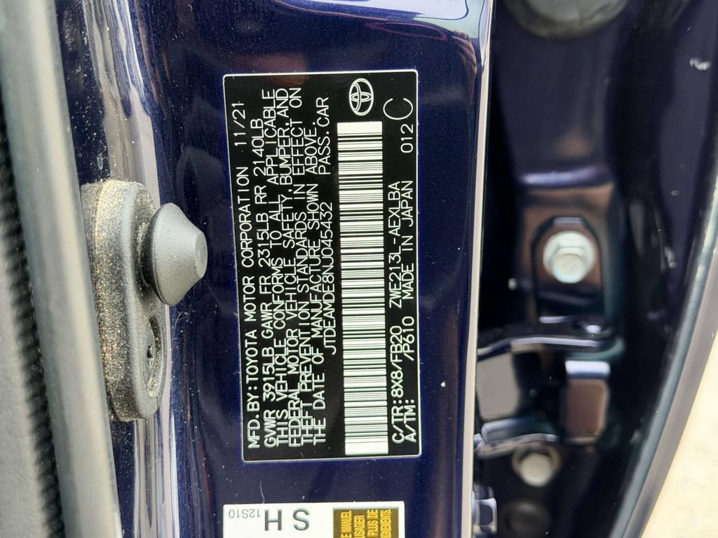Used 2022 Toyota Corolla LE w/ Carpet Mat Package (TMS) FWD image 26
