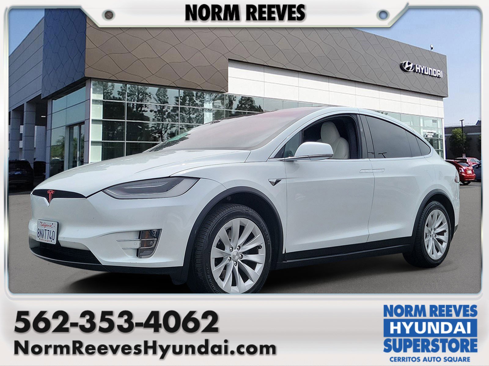 Used 2020 Tesla Model X image 1