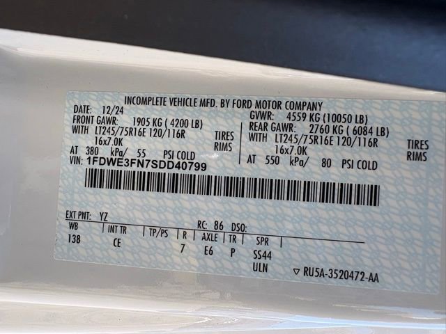 New 2025 Ford E-350 and Econoline 350 Super Duty w/ Power Equipment Group image 27