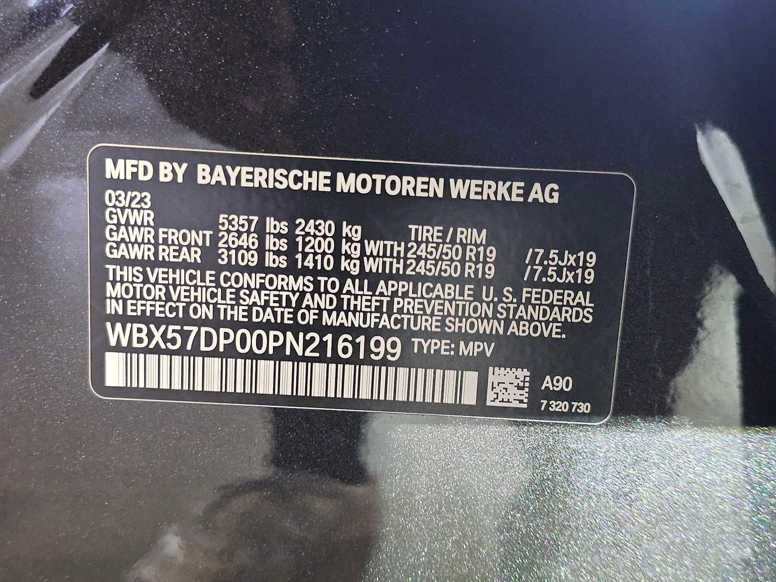 Used 2023 BMW X3 xDrive30i w/ Premium Package w/ZPA image 45