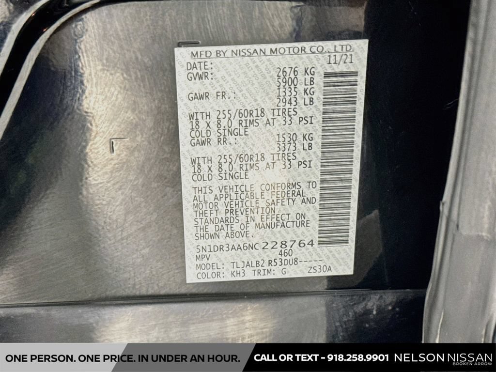 Used 2022 Nissan Pathfinder S FWD image 31