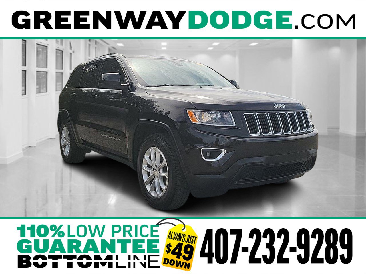 Used 2016 Jeep Grand Cherokee Laredo w/ Quick Order Package 23E