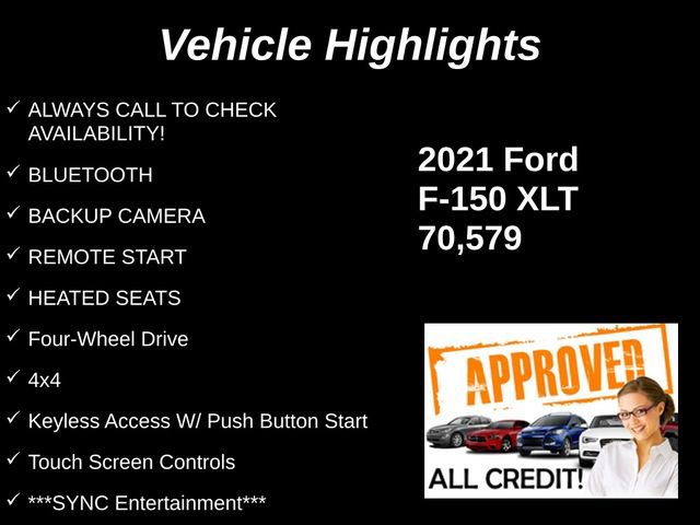 Used 2021 Ford F150 XLT w/ Equipment Group 302A High AWD/4WD image 9