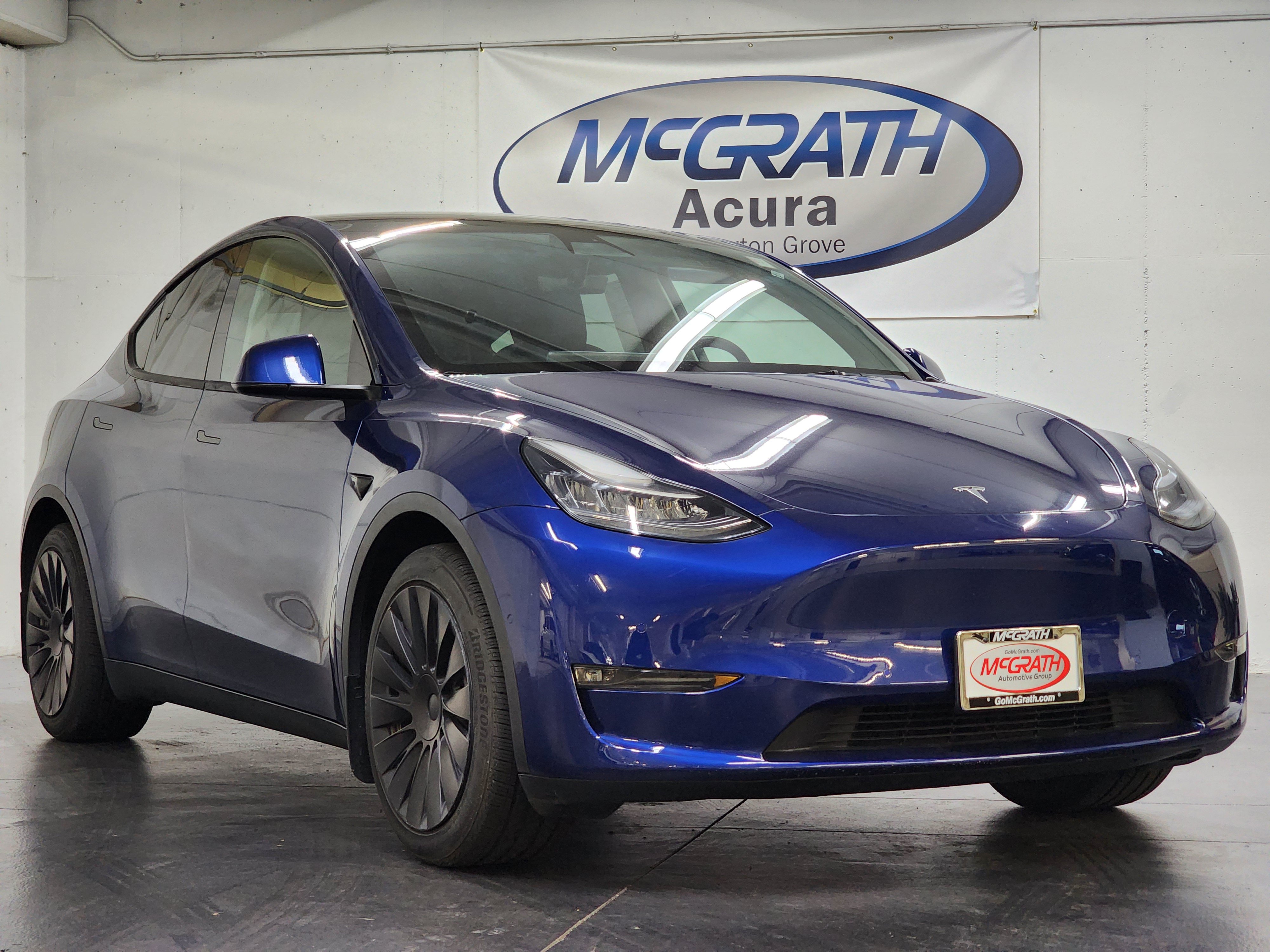Used 2021 Tesla Model Y Long Range AWD/4WD image 2