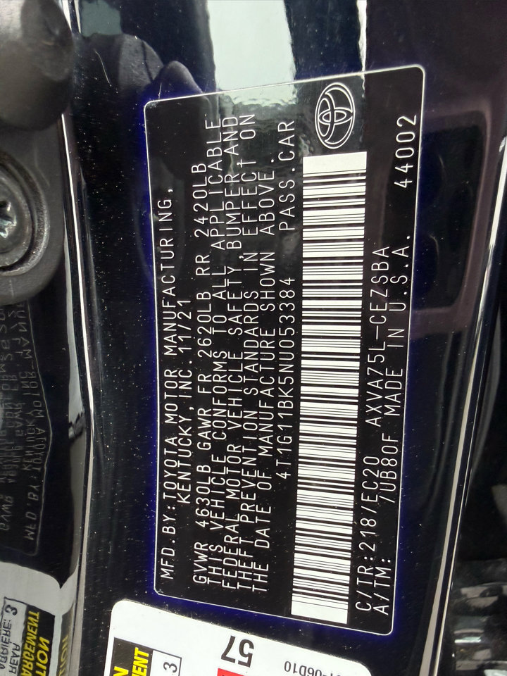 Used 2022 Toyota Camry SE image 42