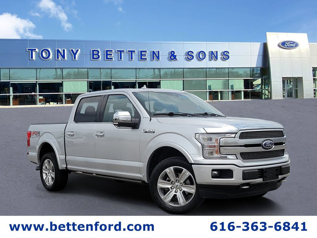 Certified 2019 Ford F150 Platinum w/ Equipment Group 701A Luxury AWD/4WD image 1