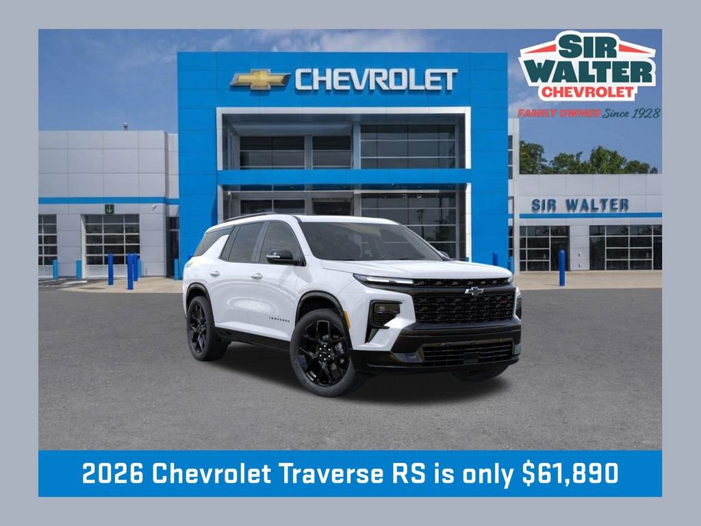 New 2026 Chevrolet Traverse RS