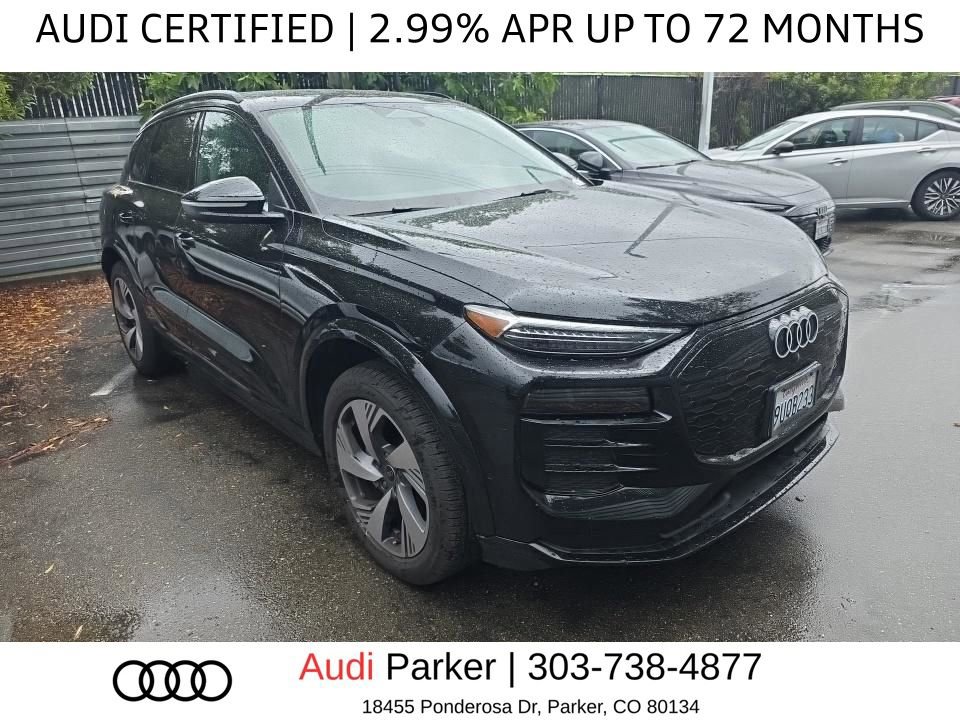 Used 2025 Audi Q6 e-tron Premium Plus w/ Premium Plus AWD/4WD image 2
