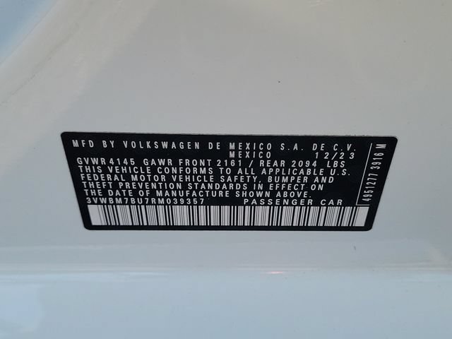 Certified 2024 Volkswagen Jetta Sport FWD image 27